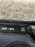 Saint + Sofia 100% Cotton Black Track Jacket Size 14 - photo 6