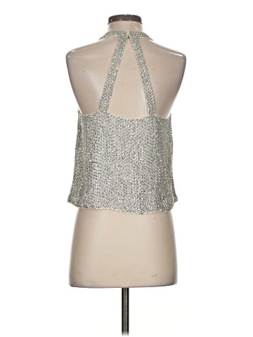 Parker Sleeveless Silk Top (view 2)