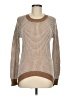 Bobbie Brooks Houndstooth Brown Pullover Sweater Size M - photo 1
