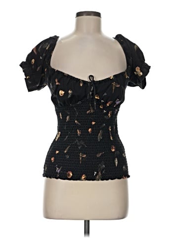 ALLSAINTS Short Sleeve Blouse (view 1)