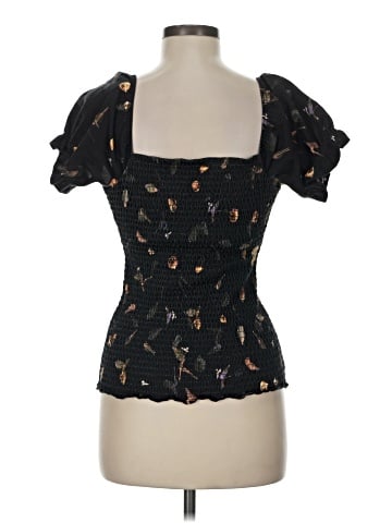 ALLSAINTS Short Sleeve Blouse (view 2)