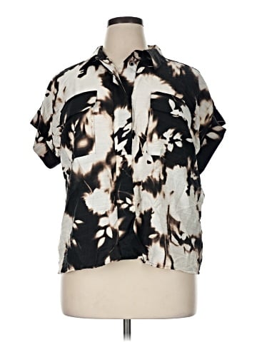 Simply Vera Vera Wang Short Sleeve Blouse (view 1)