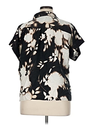 Simply Vera Vera Wang Short Sleeve Blouse (view 2)