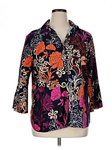Chico's 3/4 Sleeve Blouse (view 1)