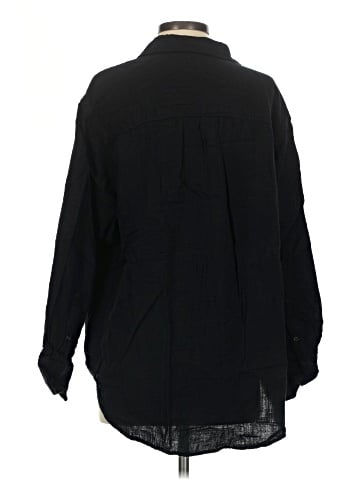 Gap 3/4 Sleeve Button-Down Shirt (view 2)