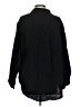 Gap 100% Cotton Solid Black 3/4 Sleeve Button-Down Shirt Size S - photo 2