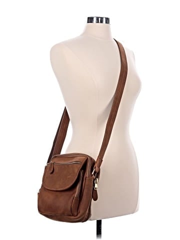 Roma Leather Crossbody Bag (view 2)