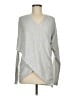 Fate Gray Silver Pullover Sweater Size M - photo 1