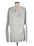 Fate Gray Silver Pullover Sweater Size M - photo 2