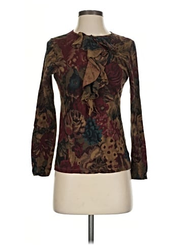 Lauren by Ralph Lauren Long Sleeve Blouse (view 1)