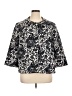 Talbots Print Black Blazer Size 16 - photo 1