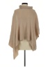 Calvin Klein 100% Acrylic Tan Poncho Size S - photo 1