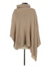 Calvin Klein 100% Acrylic Tan Poncho Size S - photo 2