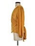 Hinge Yellow 3/4 Sleeve Blouse Size S - photo 5