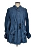 Torrid 100% Cotton Blue Denim Jacket Size Med Plus (00) - photo 1