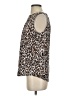 Adrianna Papell Animal Print Brown Sleeveless Blouse Size S - photo 5