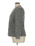 Coldwater Creek Chevron-herringbone Gray Blazer Size 14 - photo 5