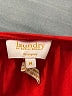 Laundry by Shelli Segal 100% Polyester Red Long Sleeve Blouse Size M - photo 7