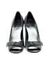 Stuart Weitzman 100% Leather Black Heels Size 8 (narrow) - photo 2