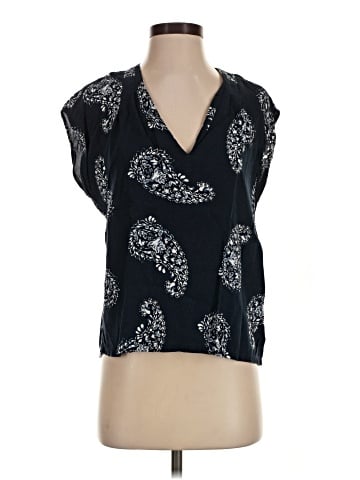 H&M L.O.G.G. Short Sleeve Blouse (view 1)