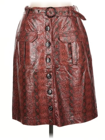 Urban Outfitters Faux Leather Skirt (view 1)