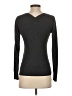 Express Solid Gray Pullover Sweater Size S - photo 2