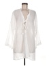 Robin Piccone White 3/4 Sleeve Blouse Size M - photo 1