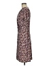 Etcetera Print Brown Casual Dress Size 8 - photo 5