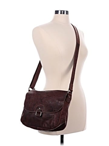 Jack Georges Leather Messenger (view 2)
