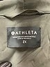 Athleta 100% Polyester Gray Green Raincoat Size XXL - photo 6
