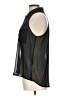 Decree 100% Polyester Black Sleeveless Blouse Size L - photo 5
