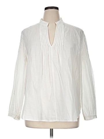 Banana Republic Factory Store Long Sleeve Blouse (view 1)