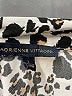 Adrienne Vittadini 100% Polyester Animal Print Silver Long Sleeve Blouse Size L - photo 7
