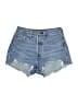 Levi's Blue Denim Shorts Size 24 waist - photo 1