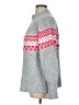 St. John's Bay Hearts Gray Turtleneck Sweater Size L (estimated) - photo 5