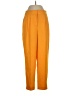 Express Solid Yellow Casual Pants Size 4 - photo 1