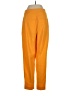 Express Solid Yellow Casual Pants Size 4 - photo 2
