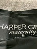 Harper Greer Black Cargo Shorts Size Med Maternity - photo 3