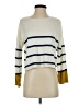 Poof! Stripes Ivory Pullover Sweater Size S - photo 1