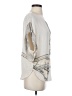 Burning Torch Ivory 3/4 Sleeve Blouse Size S - photo 4