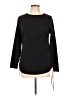 Apana Black Long Sleeve Top Size L - photo 1