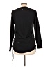 Apana Black Long Sleeve Top Size L - photo 2