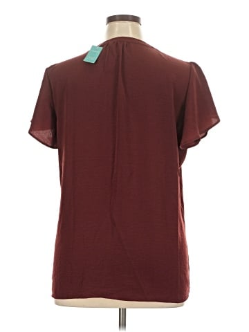 Maurices Short Sleeve Blouse (view 2)