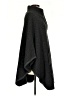 April Marin 100% Merino Wool Black Poncho Size P (estimated, petite) - photo 4