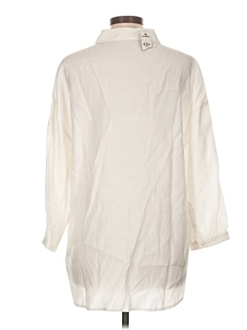 Express 3/4 Sleeve Button-Down Shirt (view 2)