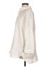 Express Ivory 3/4 Sleeve Button-Down Shirt Size L - photo 5
