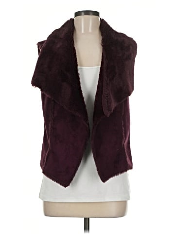 White House Black Market Faux Fur Vest (view 1)