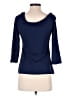 Michael Kors Blue 3/4 Sleeve Top Size M - photo 2