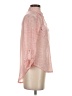 Eyeshadow Tweed Pink 3/4 Sleeve Blouse Size XS - photo 4