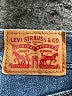Levi's Hearts Blue Jeans Size 24 waist - photo 4